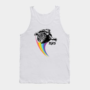 GAMERA FLYING RAINBOW (4 light tees) Tank Top